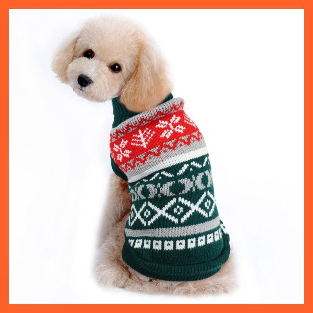 whatagift.com.au Dog Clothes Warm Sweater For Small Pets
