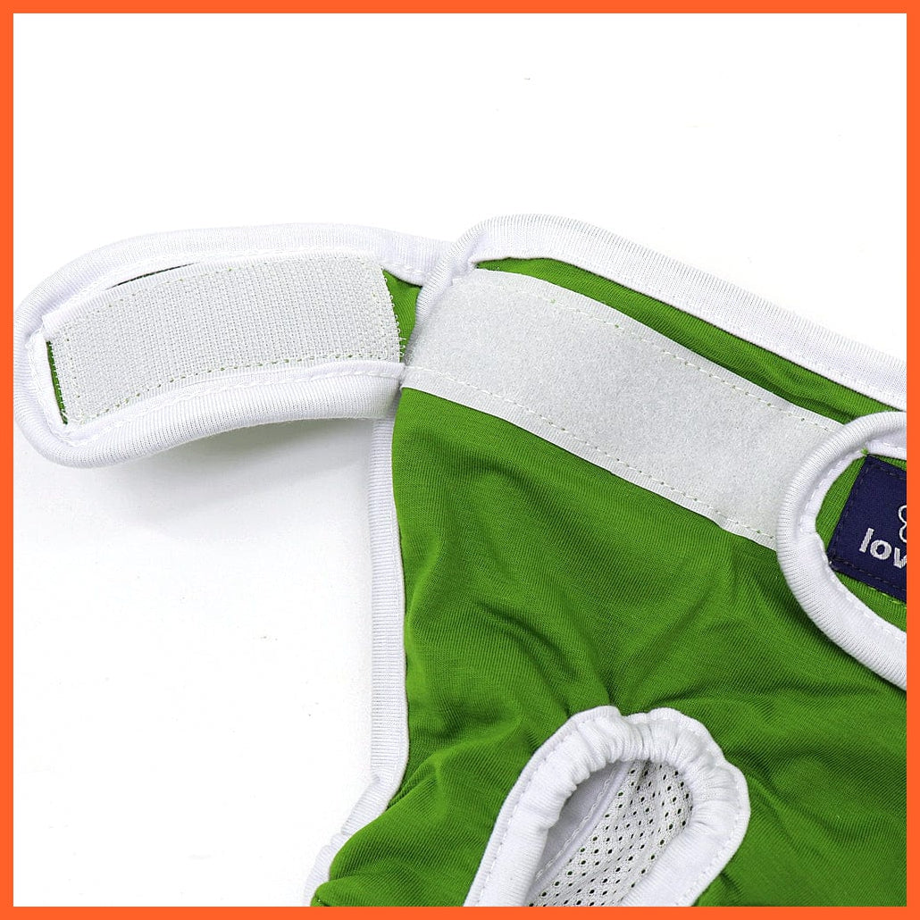 whatagift.com.au Dog Diapers Dog Physiological Pants | Washable Diapers Female Menstruation Sanitary Underwear