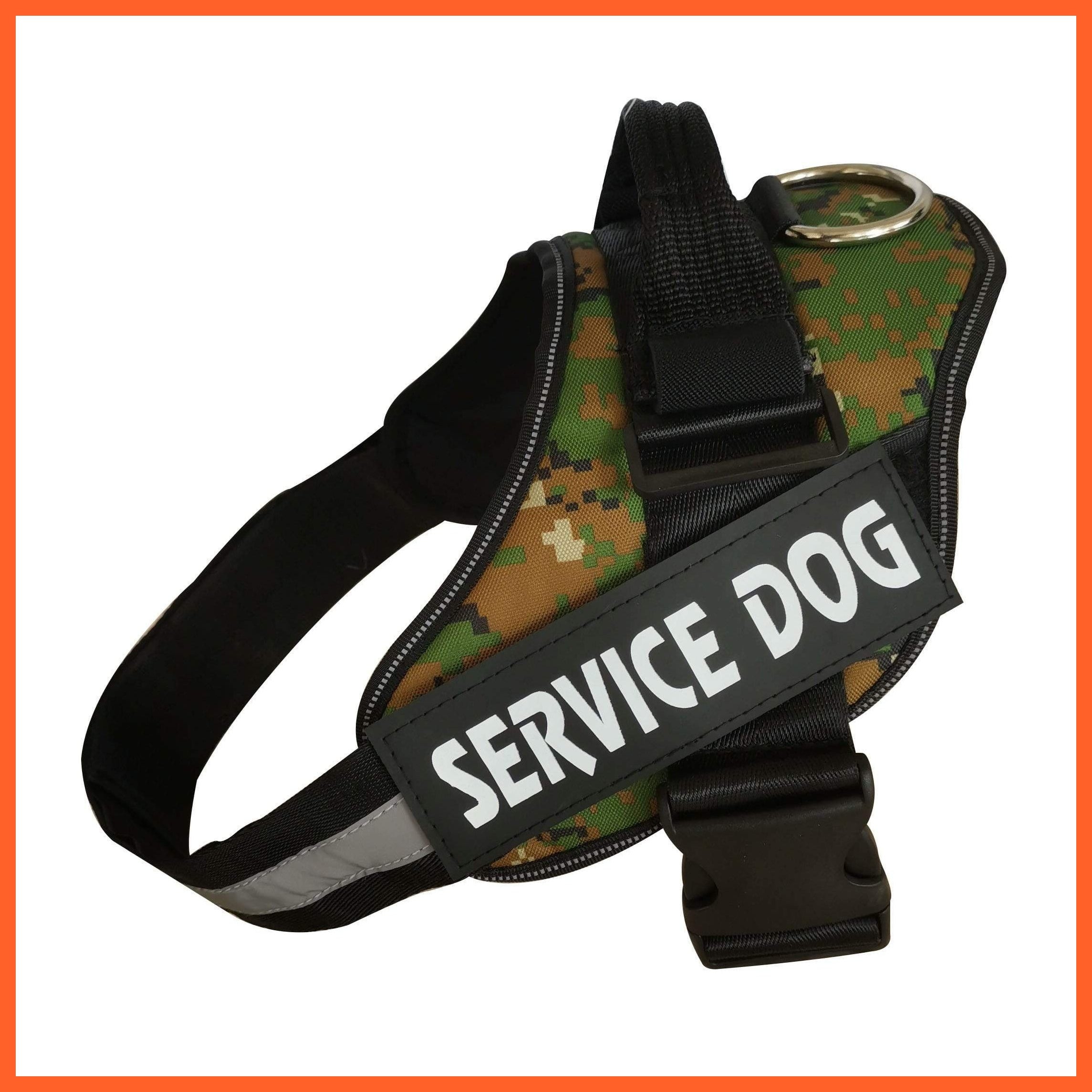 Personalised Custom Dog Harness | Dog Collar Name Safe Dog Harness | whatagift.com.au.