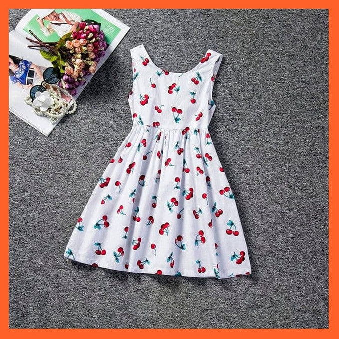 whatagift.com.au Dress 5 White / 3T Casual Wear Bling Star Sling Dress For Baby Girl