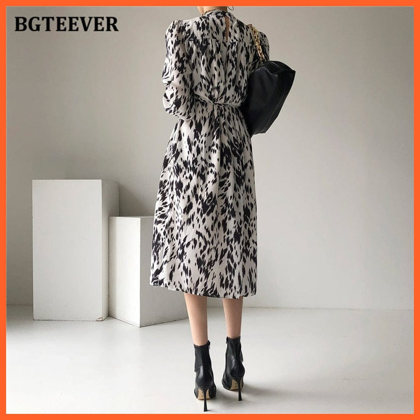 Stand Collar Women Full Sleeve Dress | whatagift.com.au.