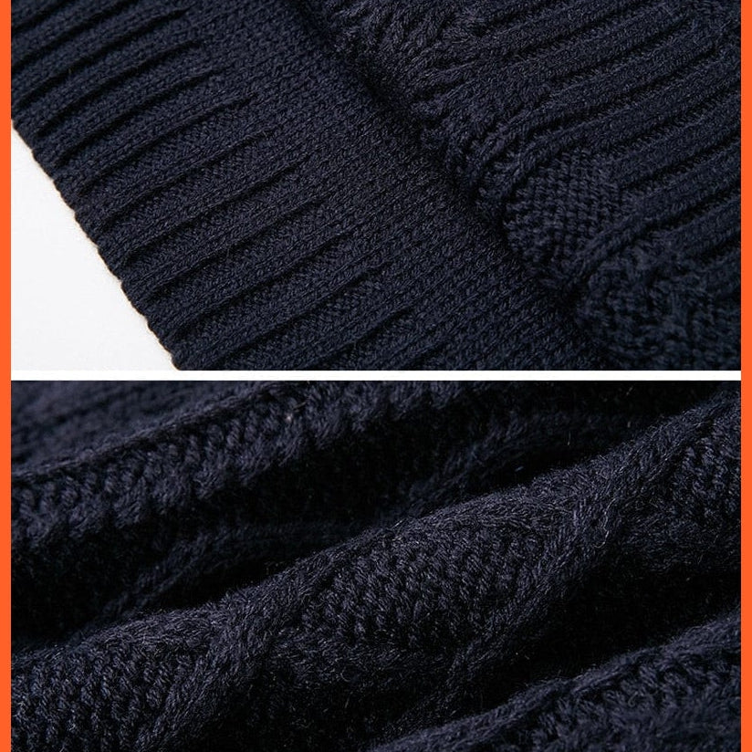Women Fashion Turtleneck Thick Sweater Dresses Casual Sexy Knitted Cotton Dress | whatagift.com.au.