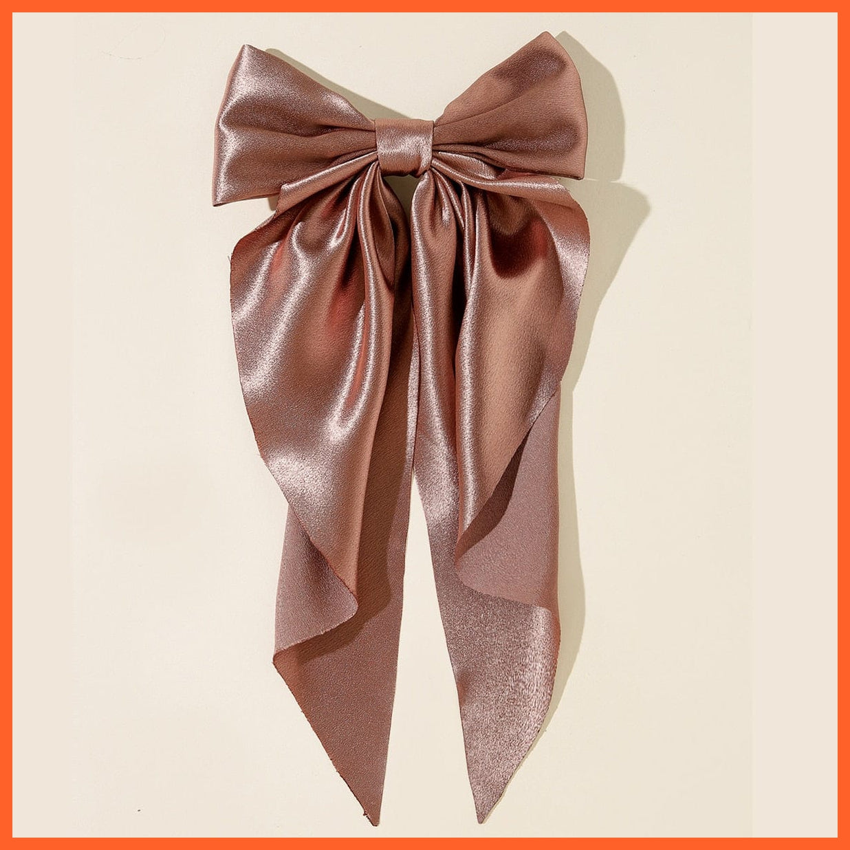 whatagift.com.au E Women Large Bow Hairpin | Summer Chiffon Big Bowknot Clip | Hair Accessories