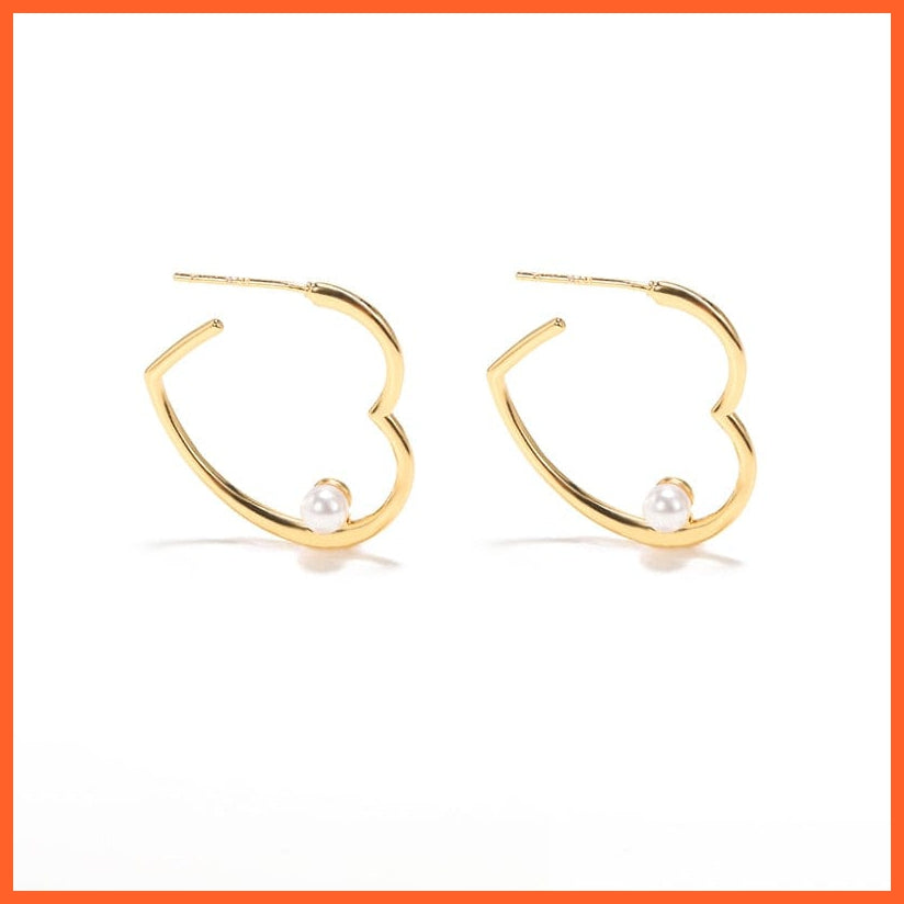 whatagift.com.au E1887G-ZY1 / CN Pearl Earrings Fashion Snowflake Crystal Earrings For Women | Charm Zircon Jewellery