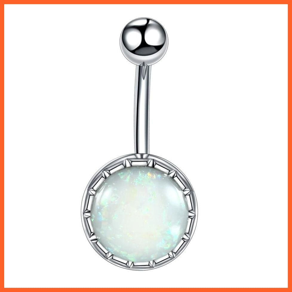1Pc Stainless Steel Navel Piercing Belly Button Ring | whatagift.com.au.