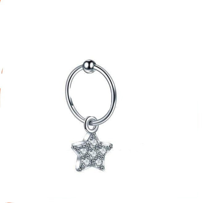 1Pc In 6 Styles Dangle Hoop Earring | whatagift.com.au.