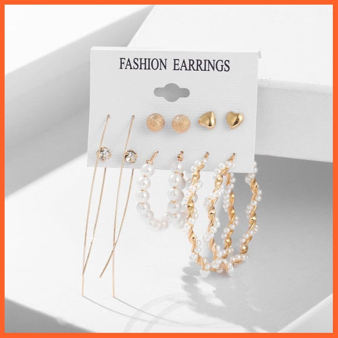 Vintage Tassel Acrylic Earrings For Women | Bohemian Earrings Set Big Dangle Drop Female Fashion Jewellery Gifts | whatagift.com.au.