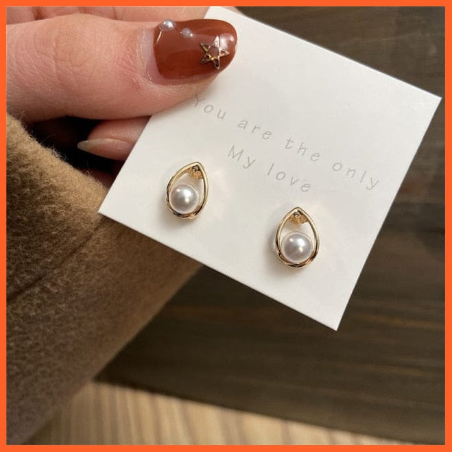 Vintage Cubic Zirconia Round Stud Earrings Set For Women | Silver Color Crystal Rhinestone Bow Earrings Jewellery Gifts | whatagift.com.au.