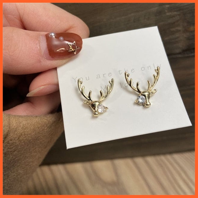 Vintage Cubic Zirconia Round Stud Earrings Set For Women | Silver Color Crystal Rhinestone Bow Earrings Jewellery Gifts | whatagift.com.au.