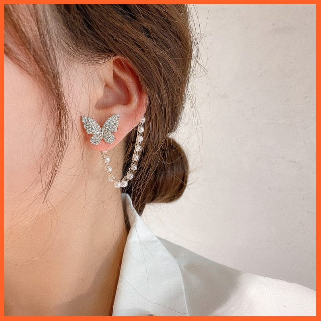 Punk Gold Animal Snake Clip Earrings Ear Clip Without Piercing For Women | Fake Piercing Ear Cuffs Trendy Jewellery Gifts | whatagift.com.au.