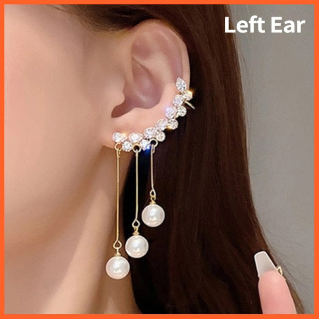 Punk Gold Animal Snake Clip Earrings Ear Clip Without Piercing For Women | Fake Piercing Ear Cuffs Trendy Jewellery Gifts | whatagift.com.au.