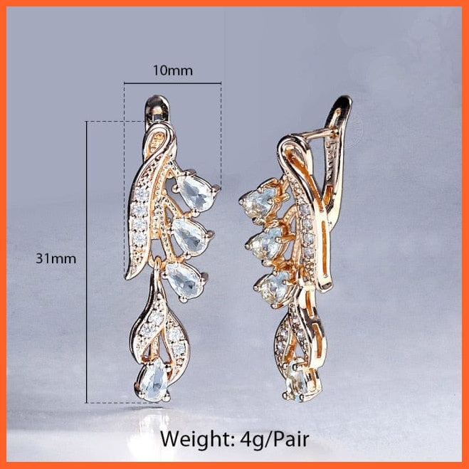 High Quality Unique Long Earrings For Women | Girls Cubic Zircon Hollow Carving Cute Vintage Dangle Earring 23 Styles Jewellery Gifts | whatagift.com.au.