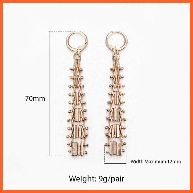 High Quality Unique Long Earrings For Women | Girls Cubic Zircon Hollow Carving Cute Vintage Dangle Earring 23 Styles Jewellery Gifts | whatagift.com.au.