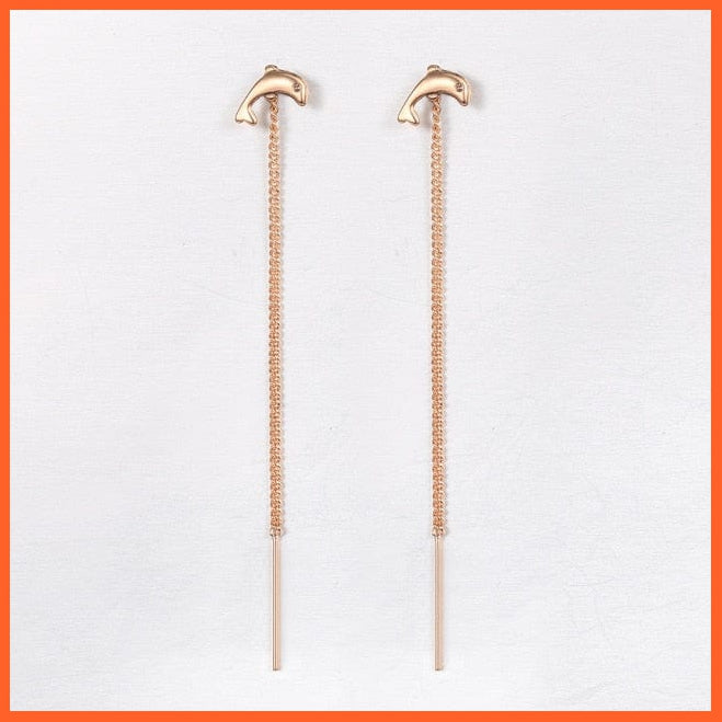 High Quality Unique Long Earrings For Women | Girls Cubic Zircon Hollow Carving Cute Vintage Dangle Earring 23 Styles Jewellery Gifts | whatagift.com.au.