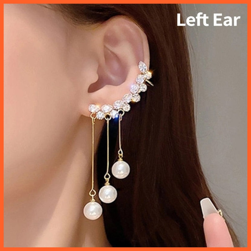 Punk Gold Animal Snake Clip Earrings Ear Clip Without Piercing For Women | Fake Piercing Ear Cuffs Trendy Jewellery Gifts | whatagift.com.au.