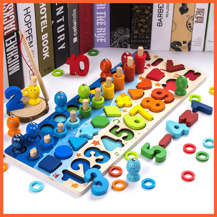Children 3D Alphabet And Educational Puzzle Number Montessori Toy | whatagift.com.au.