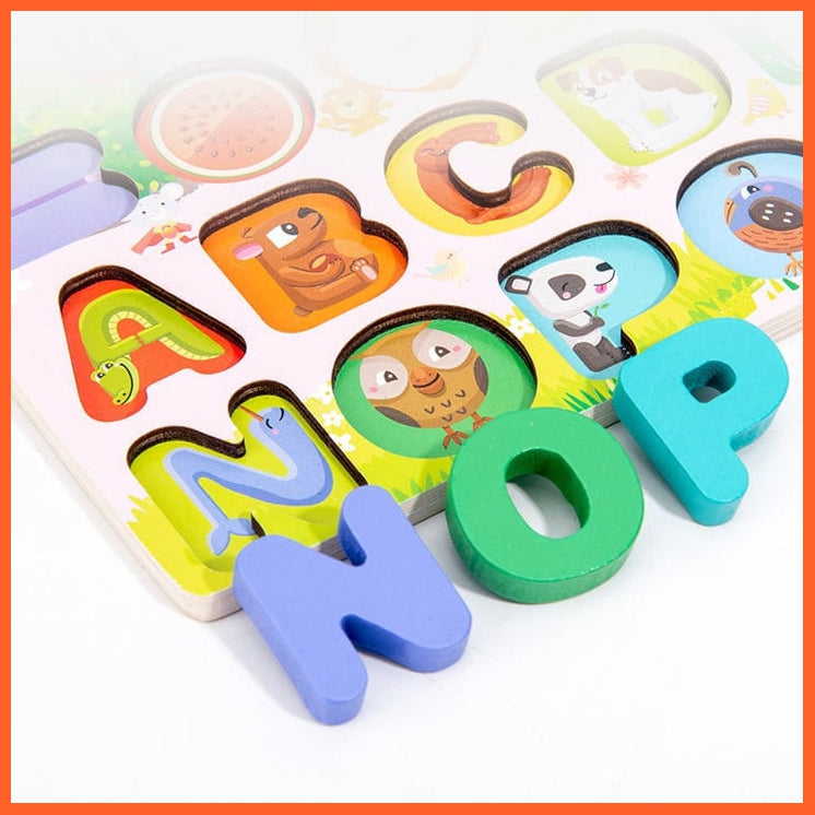 whatagift.com.au Educational Toys Wooden Preschool Educational Toys | Children Board Math Figures Developing Toy