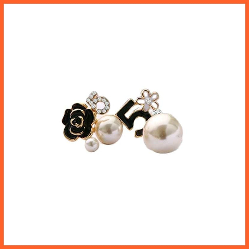whatagift.com.au ER40 Pearl Long Dangle Chain Designer Luxury Earrings For Women