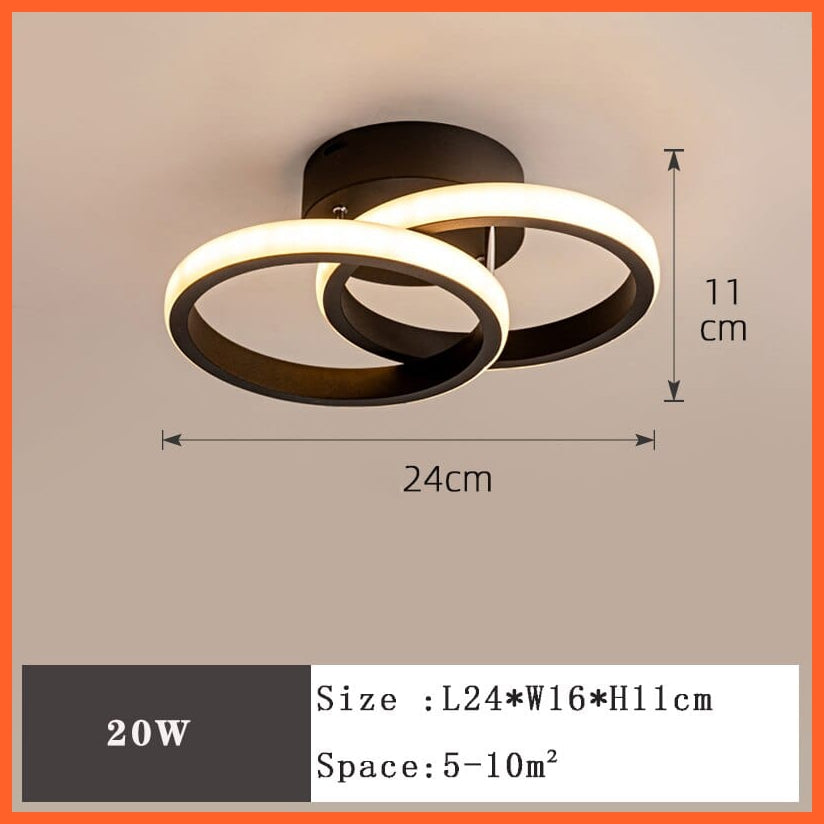 Modern Led Ceiling Lamp For Home Decore