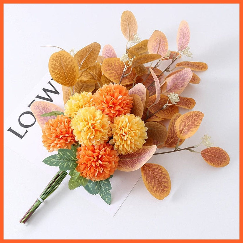 whatagift.com.au F Hydrangea Artificial Silk Flowers For Home Decoration