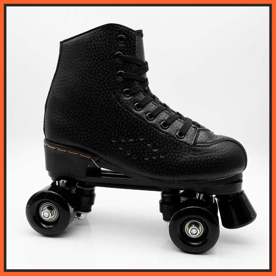 Flash Roller Skates Led Lighting Shoes Black | whatagift.com.au.