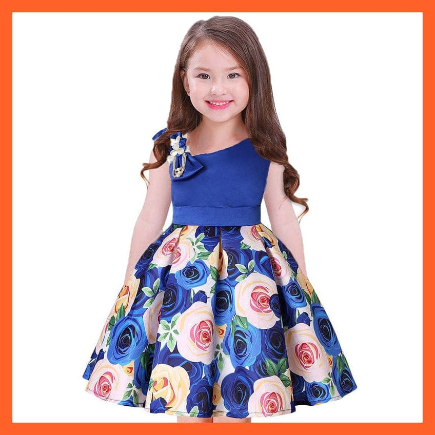 whatagift.com.au Floral Print Dresses For Girls
