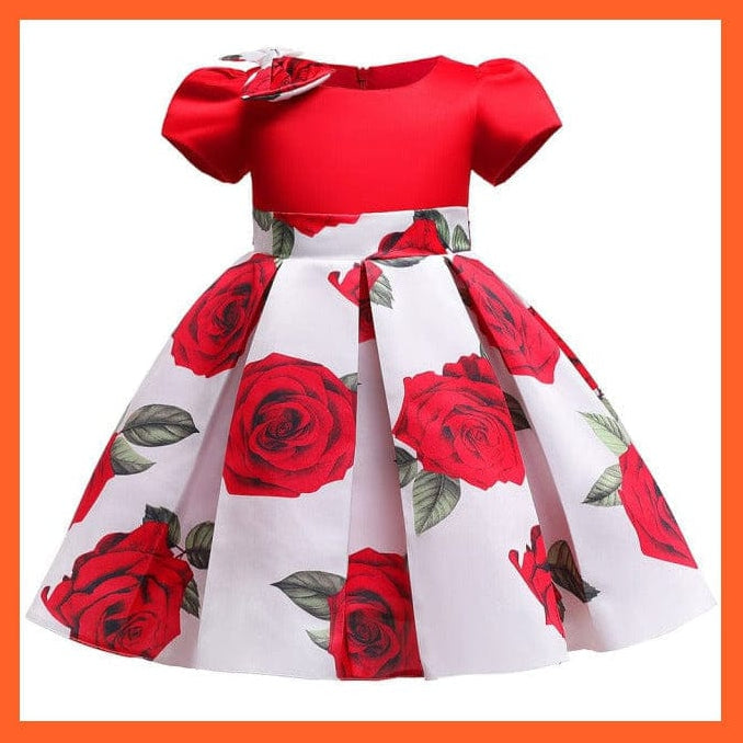 whatagift.com.au Floral Print Dresses For Girls