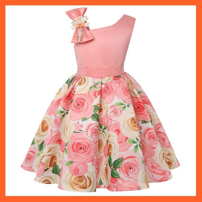 whatagift.com.au Floral Print Dresses For Girls
