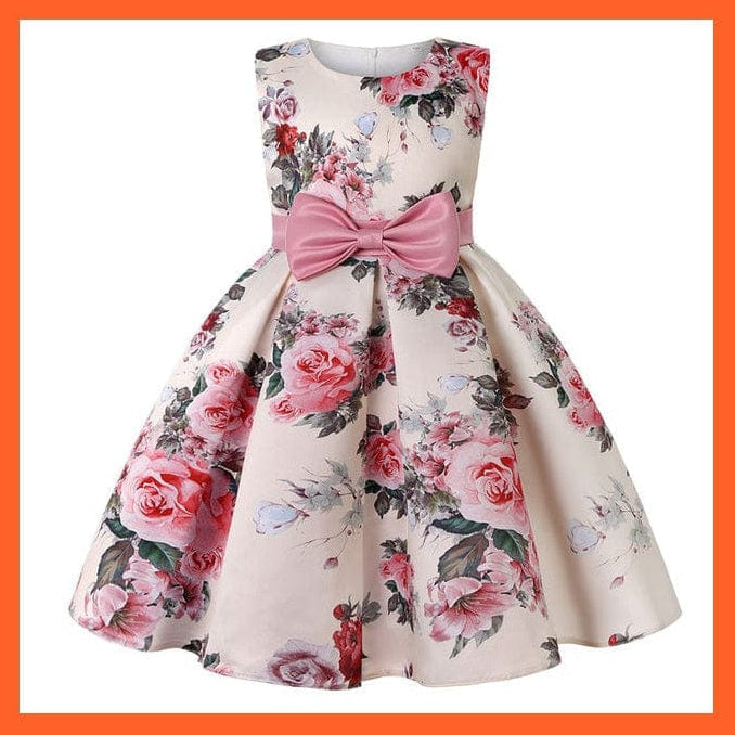 whatagift.com.au Floral Print Dresses For Girls