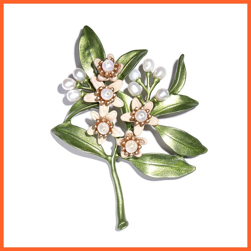 whatagift.com.au Flower 2 Exquisite Colorful Flower Brooch Brooches For Bridesmaid Women Groom