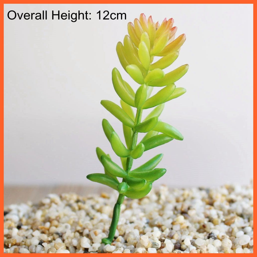 whatagift.com.au G Spring Fo Shou Cao Green Mini Bonsai Artificial | Plants Home Garden Decoration