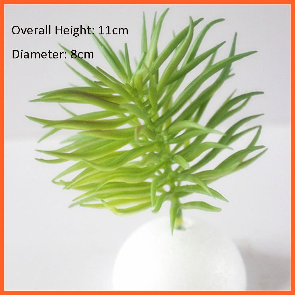 whatagift.com.au G Xiao Jian Cao Green Mini Bonsai Artificial | Plants Home Garden Decoration