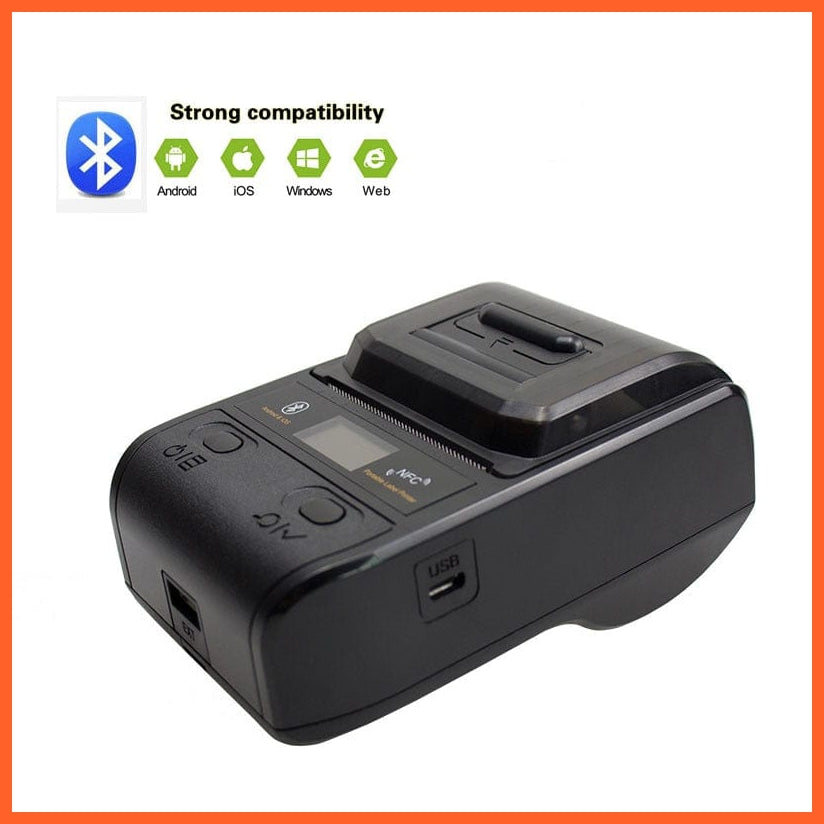 whatagift.com.au G5 Label Printer / China / EU plug Bluetooth Thermal Label Printer | Mini Portable 58mm Receipt Printer for Mobile Phone Ipad  Android / iOS NT-G5
