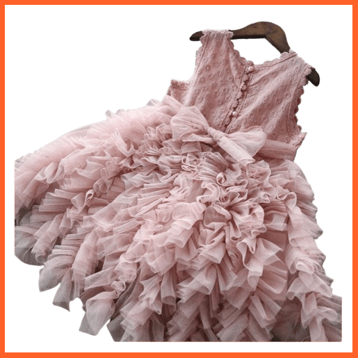 whatagift.com.au Girls Lace Dress New Floral Kids Dresses