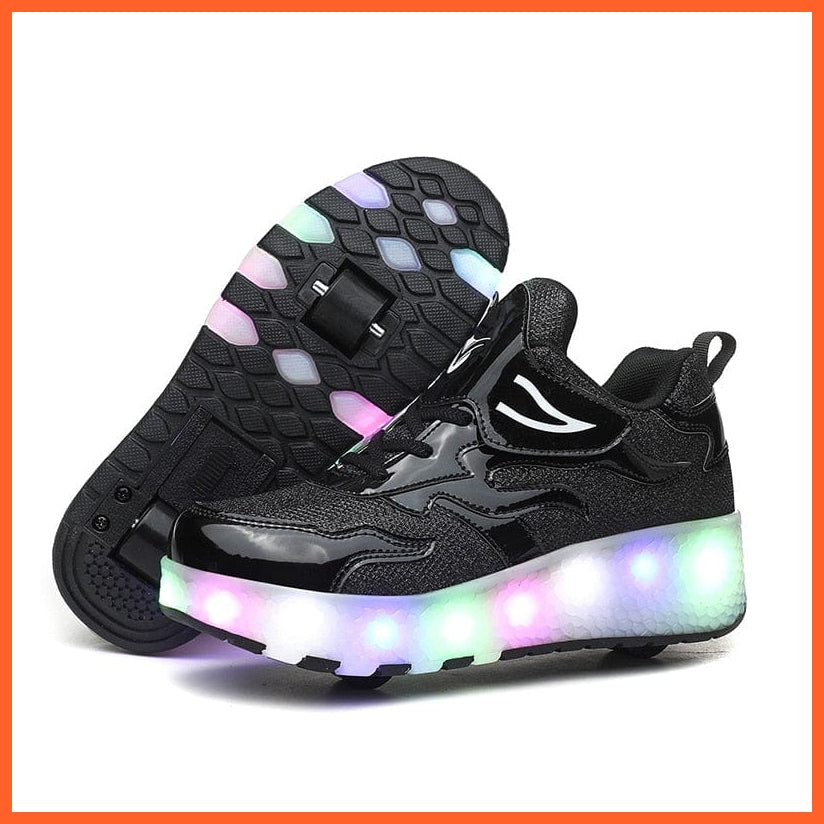 whatagift.com.au Glowing Led Roller 2 Wheels Shoes For Children