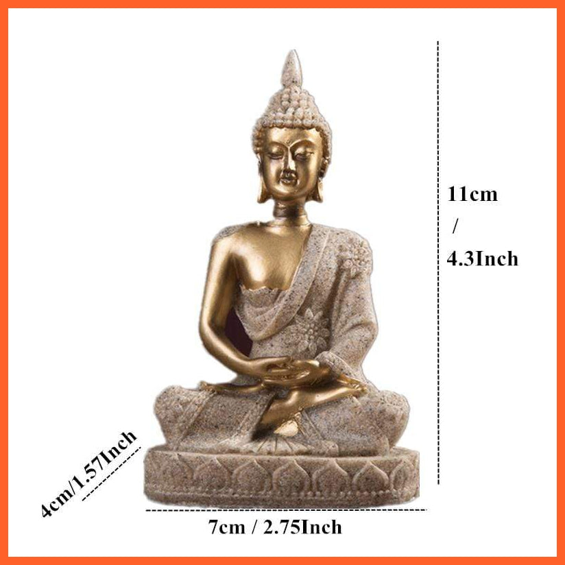 Sandstone India Buddha Statue | whatagift.com.au.