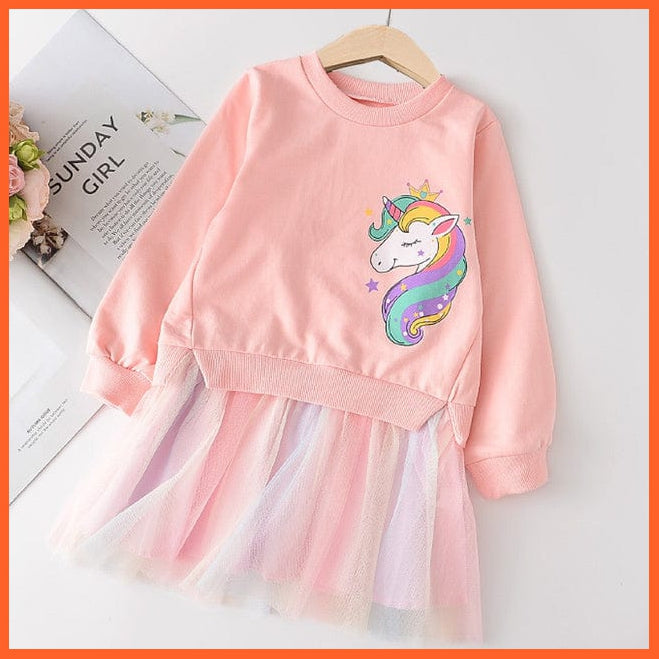 whatagift.com.au Gray / 5 Unicorn Mesh Princess Dress