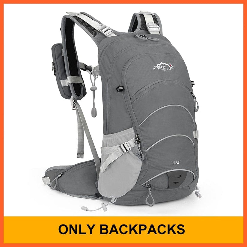 whatagift.com.au gray / China 20 litres Waterproof Camping Backpack With Rain Cover