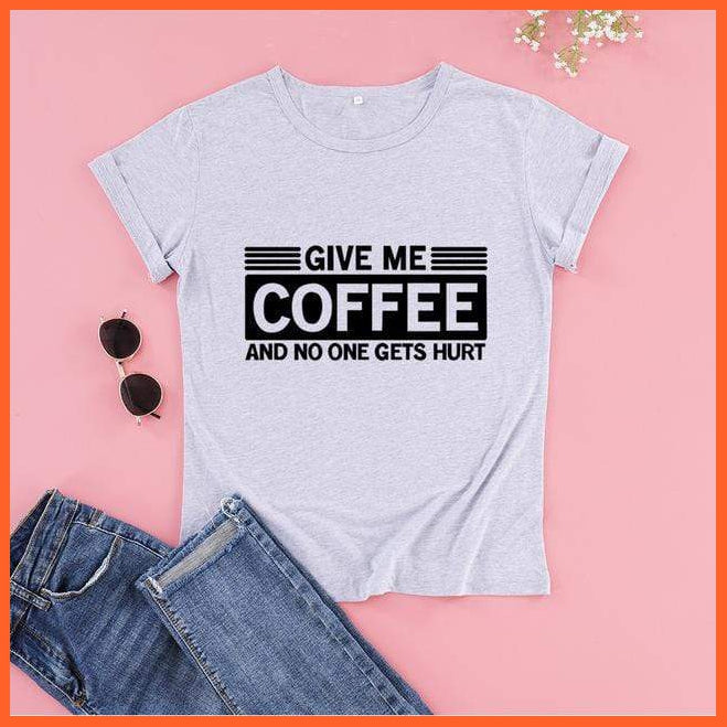 Multi Color Cotton Blend Trending Coffee Lover T-Shirts | whatagift.com.au.