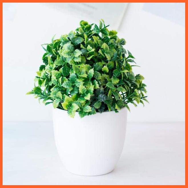 Artificial Plants Green Bonsai Small Tree Pot Plants | whatagift.com.au.