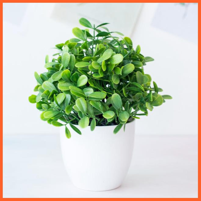 Artificial Plants Green Bonsai Small Tree Pot Plants | whatagift.com.au.