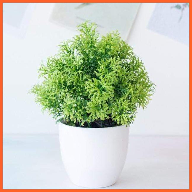 Artificial Plants Green Bonsai Small Tree Pot Plants | whatagift.com.au.