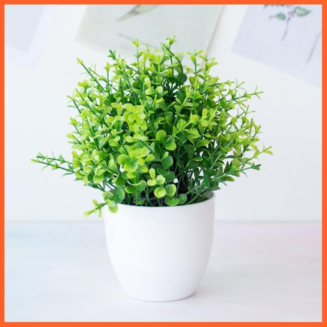 Artificial Plants Green Bonsai Small Tree Pot Plants | whatagift.com.au.