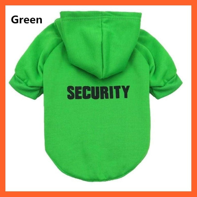 whatagift.com.au Green / XS Security Cat Hoodies