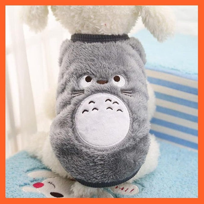 whatagift.com.au Grey / XL Soft Fleece Kitten Outfit | Soft Cat Fleece Clothes For Comfort Fitting