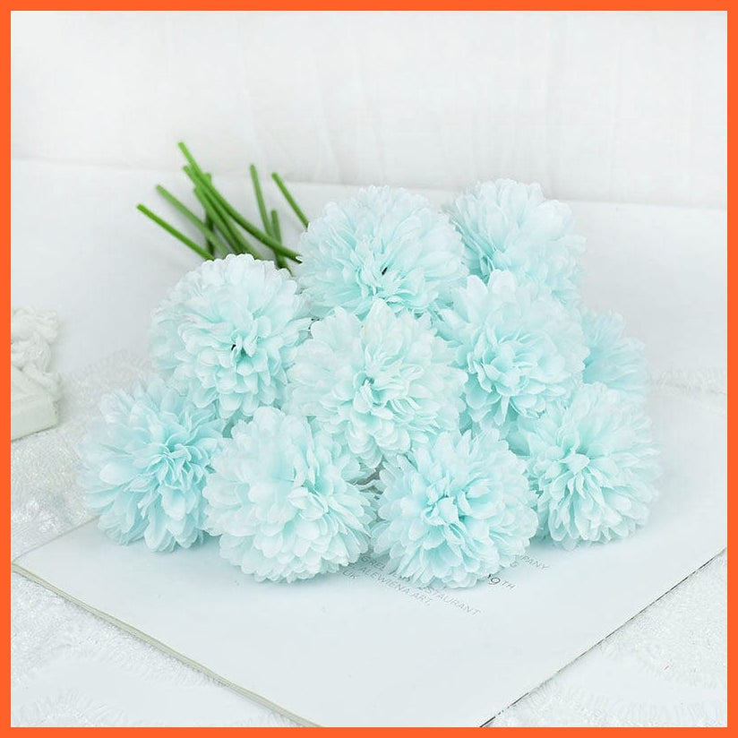 whatagift.com.au H / 3pcs 3/5pcs Silk Artificial Hydrangea Dandelion Flower For Home Decoration