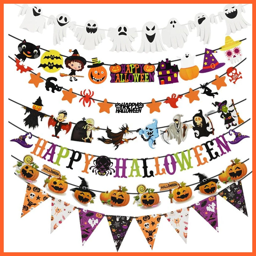 whatagift.com.au Halloween Banner for hanging Decorations | Halloween House Party Decoration