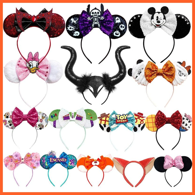 whatagift.com.au Halloween Hairbandfor Girl Minnie Mouse Ears Headbands for Kids | Halloween Accessories