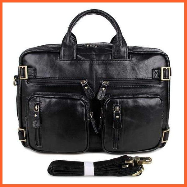 Formal Hand Bag | Men'S Leather Messenger Carry Bag | whatagift.com.au.
