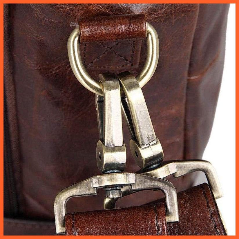 Formal Hand Bag | Men'S Leather Messenger Carry Bag | whatagift.com.au.